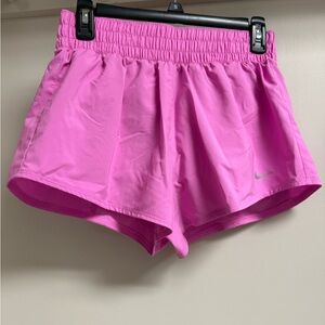 Nike Women's Vibrant Pink Athletic Shorts